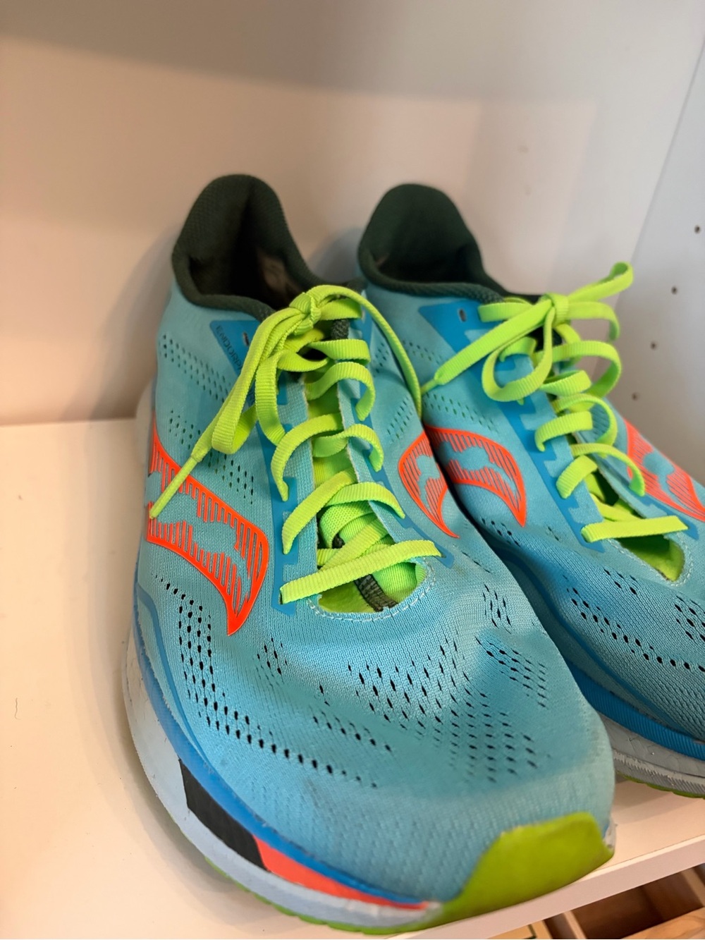Saucony Endorphin Pro Sneakers in Future/Blue Colorway Men’s Size 10.5 - Picture 3 of 6